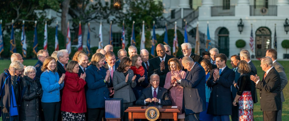Heinrich Attends White House Signing Ceremony, Applauds Bipartisan Infrastructure Investment And Jobs Act Becoming Law